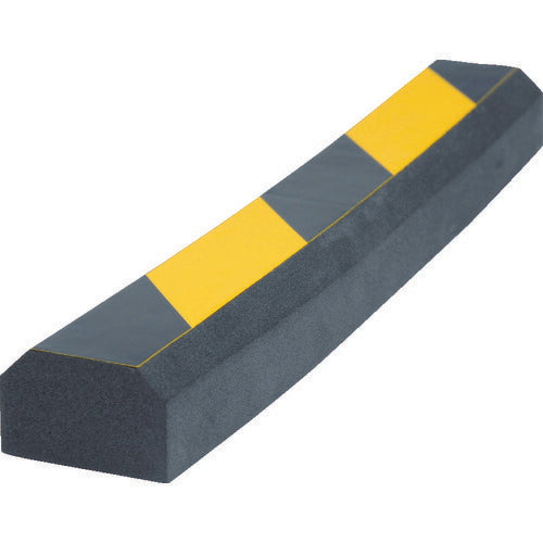 TRUSCO セーフティクッション 山型 2本入 幅50 長サ300 黄黒 TSC3050300 トラスコ