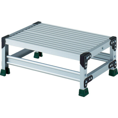 TRUSCO アルミ合金製作業台 1段 高サ0.25m 天板600×400 TSF1625 トラスコ