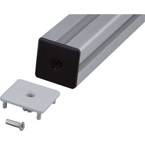 TRUSCO TSF40用フレームキャップロックタイプN4040(ブラック) TSFK06LB トラスコ