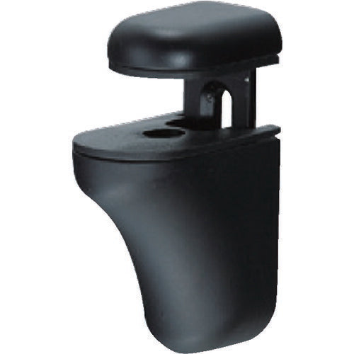 TRUSCO 棚グリップ 2~21mm用 黒艶消シ TSG221BK トラスコ