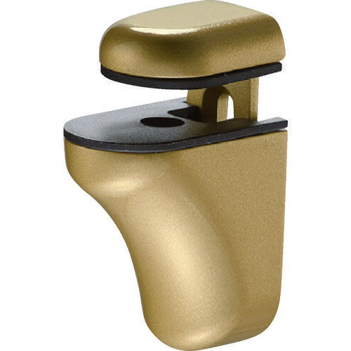 TRUSCO 棚グリップ 2~21mm用 ゴールド TSG221G トラスコ