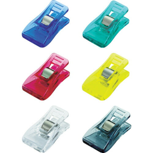 TRUSCO スタンドクリップ 6色セット 30個入 TSG30SET トラスコ