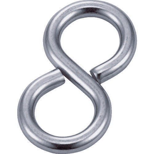 TRUSCO 豆Sカン ステンレス製 2.5mm 10個入 TSJ25 トラスコ
