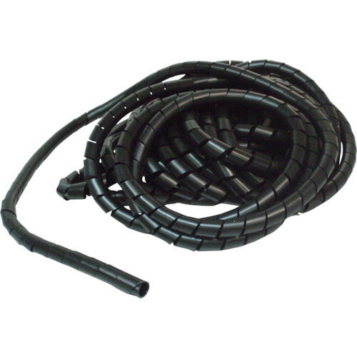 TRUSCO スパイラルチューブ 10m 結束径Φ12.0~35.0 黒 TSP15BK トラスコ