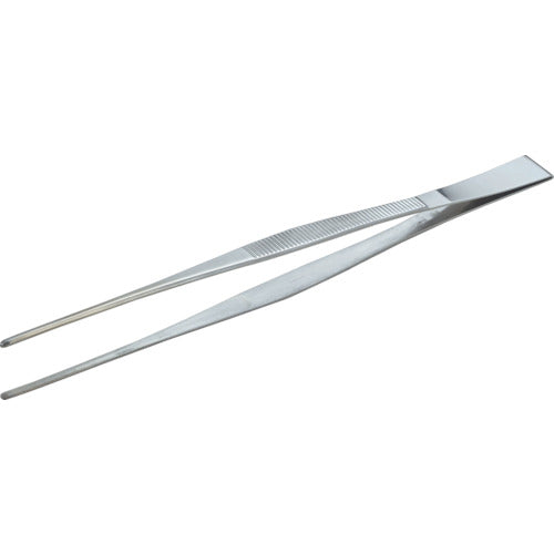 TRUSCO ステンレス製ピンセット 300mm 直ギザ付 TSP39 トラスコ
