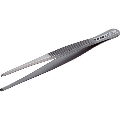 TRUSCO 高精度ステンレス製ピンセット 130mm 有鈎型 TSP80 トラスコ