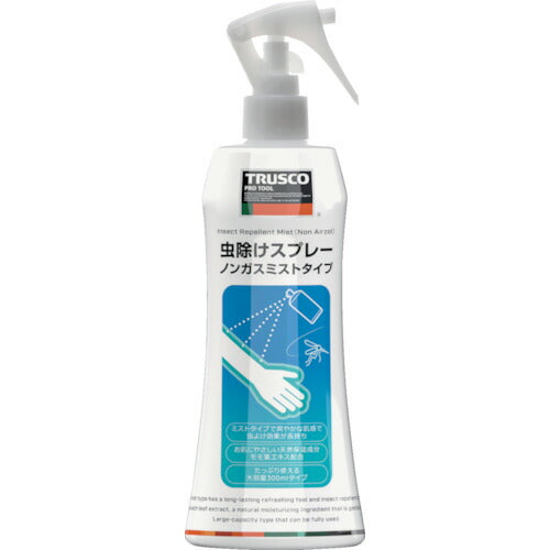TRUSCO 虫除ケスプレー ノンガスミストタイプ 300ml TSPIR300 トラスコ