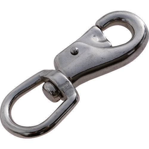 TRUSCO ステンレス スイベルスナップ強力タイプ 線径7mm 長サ113mm 許容荷重100kg TSSAX3 トラスコ