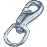 TRUSCO ステンレス スイベルスナップ 線径2.5mm 長サ37mm TSSS1 トラスコ
