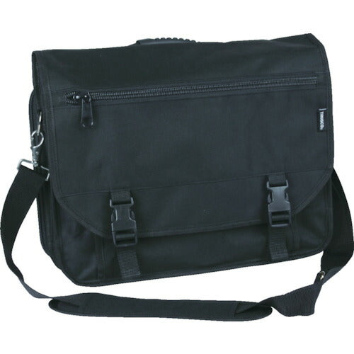 TRUSCO ツール&書類バック400X165X320 27ポケット ブラック TTB420RBK トラスコ