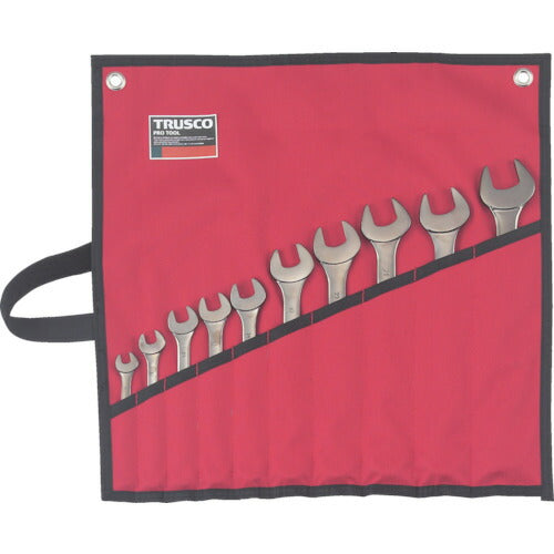 TRUSCO ミラータイプコンビネーションスパナセット 10丁組セット TTCS10S トラスコ