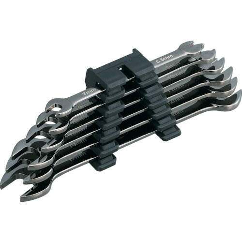 TRUSCO ミラータイプ両口スパナセット 6丁組Cセット TTDS6SC トラスコ