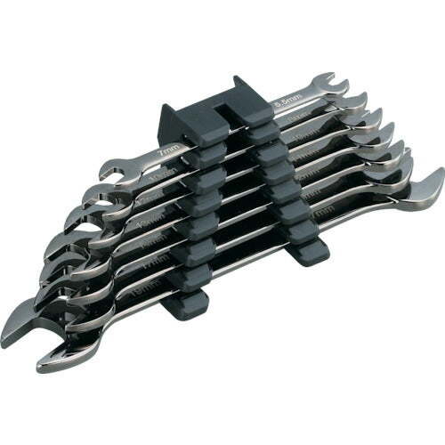 TRUSCO ミラータイプ両口スパナセット 7丁組セット TTDS7S トラスコ