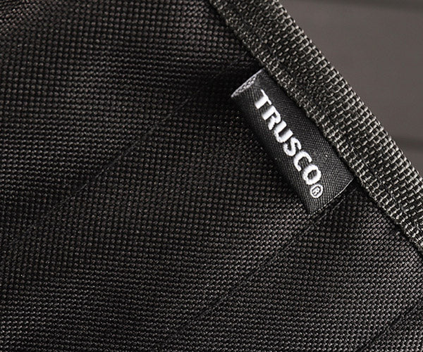 TRUSCO ツールロール 460X320 10ポケット ブラック色 TTR450BK トラスコ