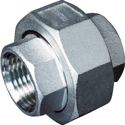 TRUSCO ネジ込ミ管継手 SUS ユニオン 6A TU6A トラスコ