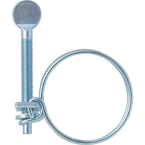 TRUSCO 指ネジ式ワイヤバンド 締付径13~16mm (10個入) TWBN16 トラスコ