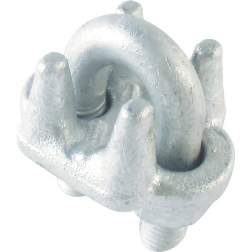 TRUSCO 鍛造ワイヤクリップ 8mm メッキ TWCF08 トラスコ