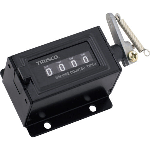 TRUSCO マシンカウンタ ワンタッチリセット 4ケタ TWK4 トラスコ