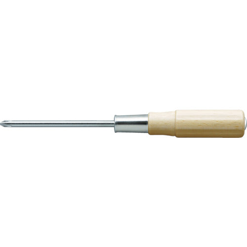 TRUSCO 木柄貫通ドライバー 刃先+1 50mm TWKD150 トラスコ