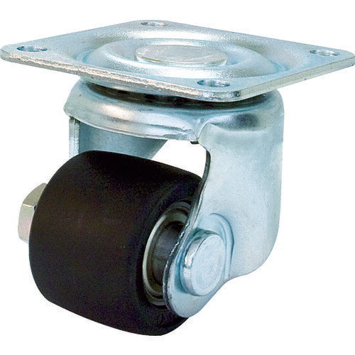 TRUSCO 低床式 重荷重用 自在 ナイロン車65mm TYHSN65 トラスコ