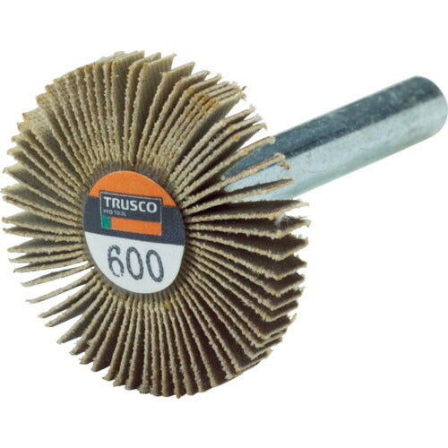 TRUSCO 薄型フラップホイール 30X5X6 #600 5個入 UF3005600 トラスコ