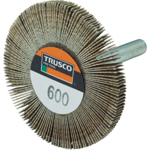 TRUSCO 薄型フラップホイール 50X5X6 #600 5個入 UF5005600 トラスコ