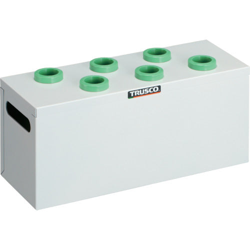 TRUSCO ツーリングケース NT・BT兼用 30用ホルダー6個 W色 WNT306W トラスコ