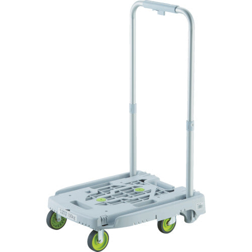 TRUSCO 樹脂台車 カルティオミニ weego ホワイト WP2GW トラスコ