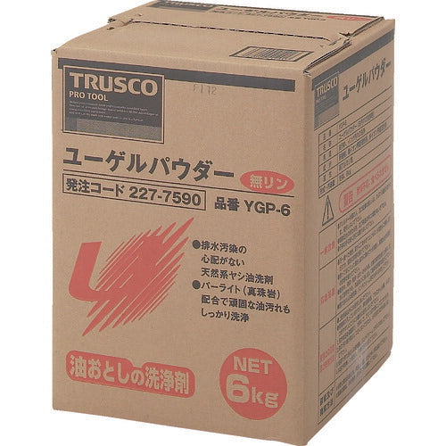 TRUSCO ユーゲルパウダー 6kg YGP6 トラスコ