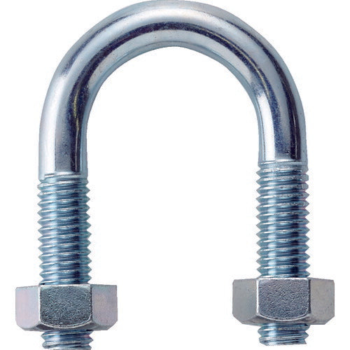 TRUSCO SGP用Uボルト 三価ユニクロ 呼ビ径15A ネジ径M8 TSGP2BTM815A トラスコ