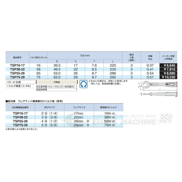 京都機械工具のトルクレンチの画像2