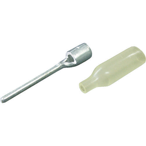 TRUSCO 絶縁キャップ付棒型裸圧着端子長サ32.5 (10個入) TTC5.521STC トラスコ
