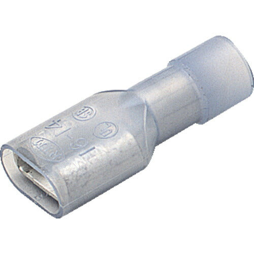 TRUSCO 絶縁被覆付差込形接続端子W8.9 (15個入) TTMEDN630809FA トラスコ