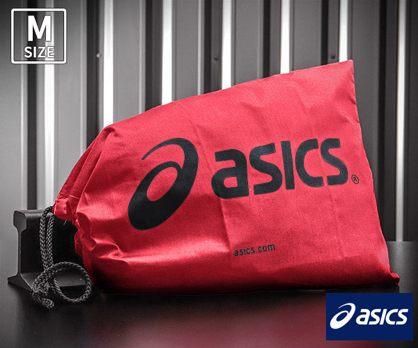 アシックス シューバッグ（M） レッド（28×40cm） ASICS 安全靴