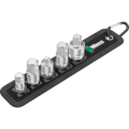 日本正規品 ヴェラ 四角ソッケットアダプターセット 5点 (042680)(4013288221223) ベラ Wera