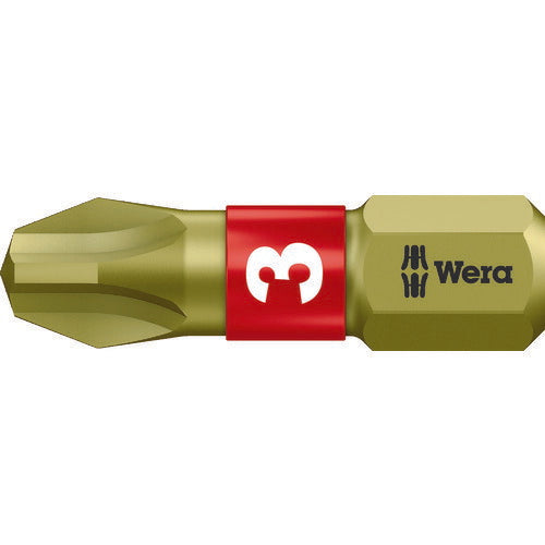 日本正規品 ヴェラ #3x25mm (プラス)ドライバービット(Bi-Torsion) (056414)(4013288034267) ベラ Wera