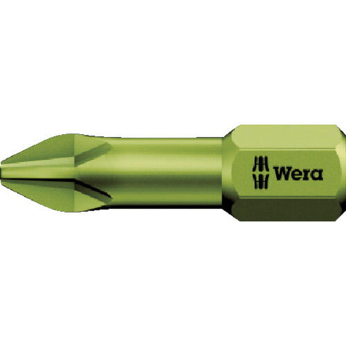 日本正規品 ヴェラ #2x25mm (プラス)ドライバービット (056610)(4013288013552) ベラ Wera