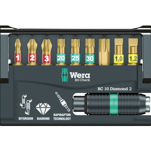 Wera ダイヤモンド ビットチェック 日本仕様