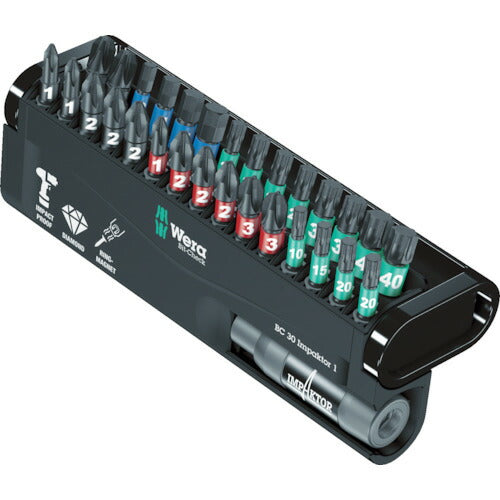 日本正規品 ヴェラ 30本組 ドライバービット(インパクト用) (057690)(4013288156778) ベラ Wera