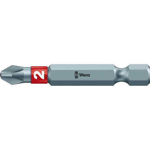 日本正規品 ヴェラ #2x50mm (プラス)ドライバービット(Bi-Torsion) (059552)(4013288034588) ベラ Wera