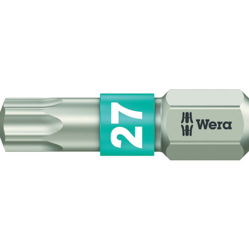 日本正規品 ヴェラ 71036 T27x25mm (Torx)ドライバービット(ステンレス) (071036)(4013288111104) ベラ Wera