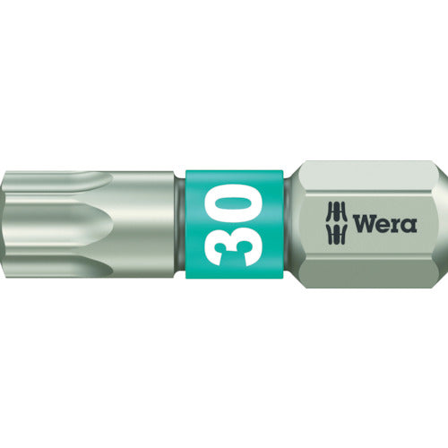日本正規品 ヴェラ T30x25mm (Torx)ドライバービット(ステンレス) (071037)(4013288111111) ベラ Wera