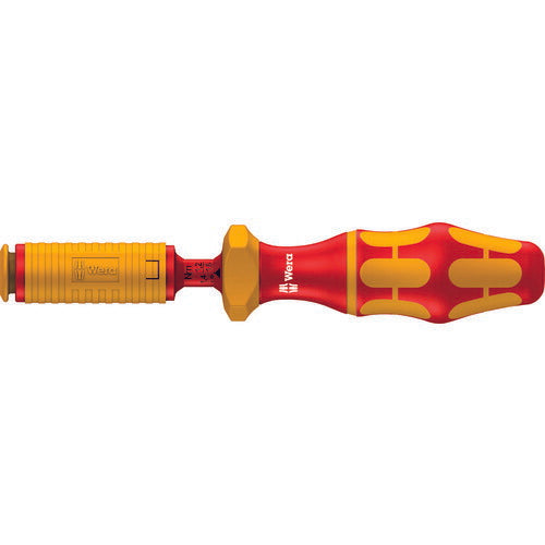 Wera 7444 VDE絶縁トルクドライバー(プレセット)1.7〜3.5Nm