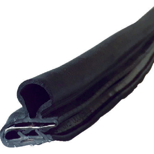 TRUSCO ワンタッチガスケット 2m EPDM 芯材入リ 板厚1.4mmマデ 横取リ付ケ WPFC3222MBK トラスコ