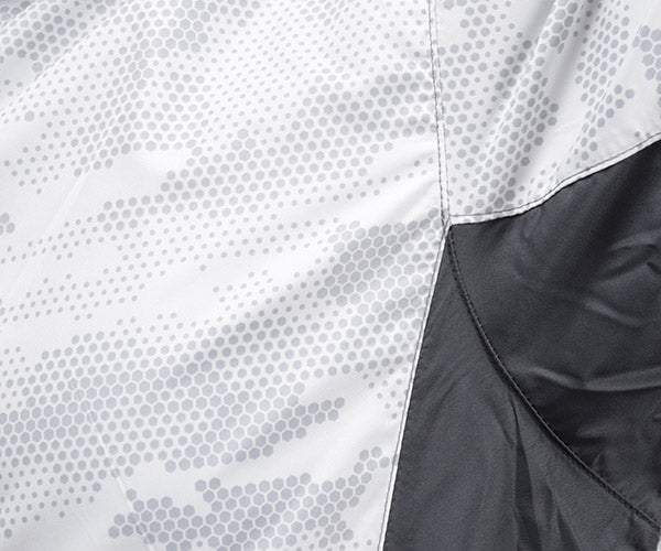 ジーベック 空調服 XE98006-22-L TM 迷彩半袖ブルゾン シルバーグレー Lサイズ XEBEC 熱中症対策 作業服 夏 クール 屋外 冷却