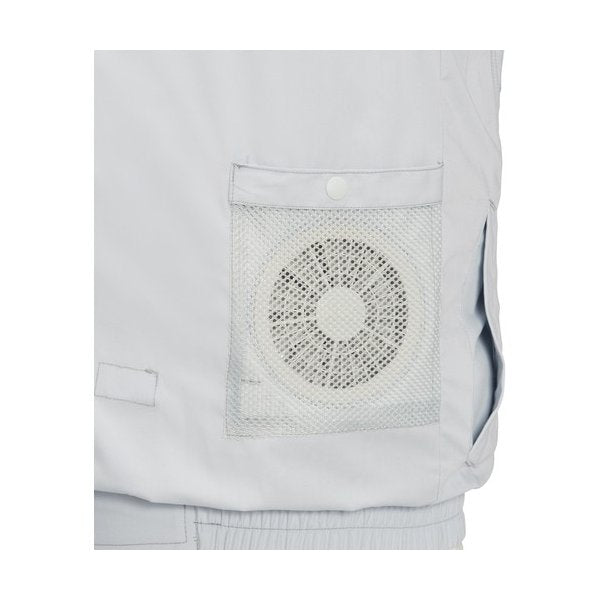 XEBECの綿ポリ混紡ペンタスフルハーネス仕様空調服の画像2