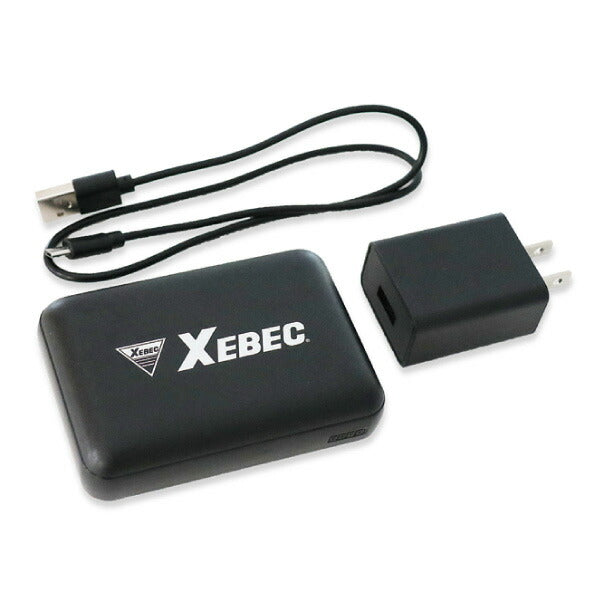 ジーベック モバイルバッテリーセット ブラック 161 XEBEC