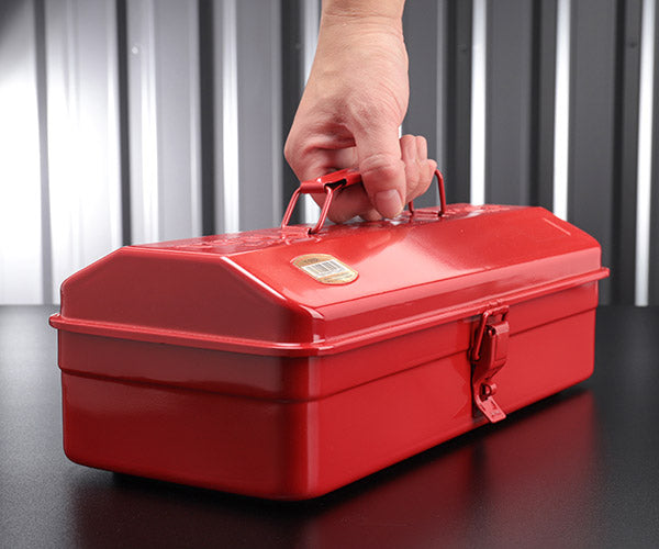 TRUSCO Y-350-R 山型工具箱 レッド 赤 373×164×124mm トラスコ