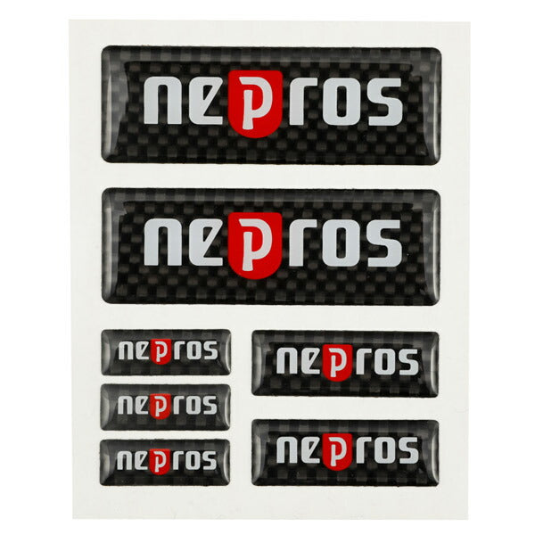 NEPROS リアルカーボン 3Dステッカー ネプロス YG-N48