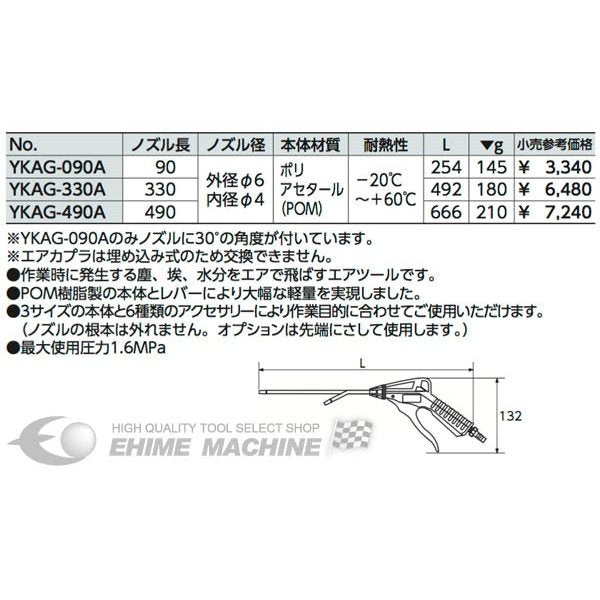 京都機械工具のエアブローガンの画像3